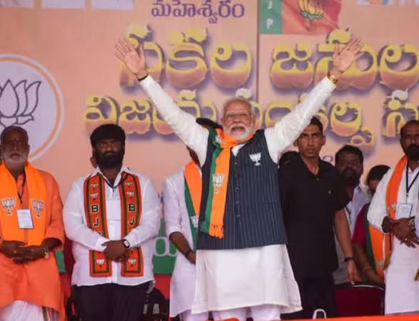 KCR's Decision to Contest from Another Seat Linked to Farmer and Poor Discontent, Remarks PM Modi