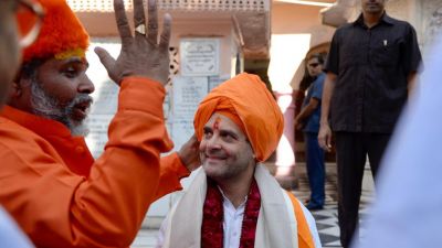 Rahul Gandhi finally reveals his gotra as he performed puja at the Brahma temple