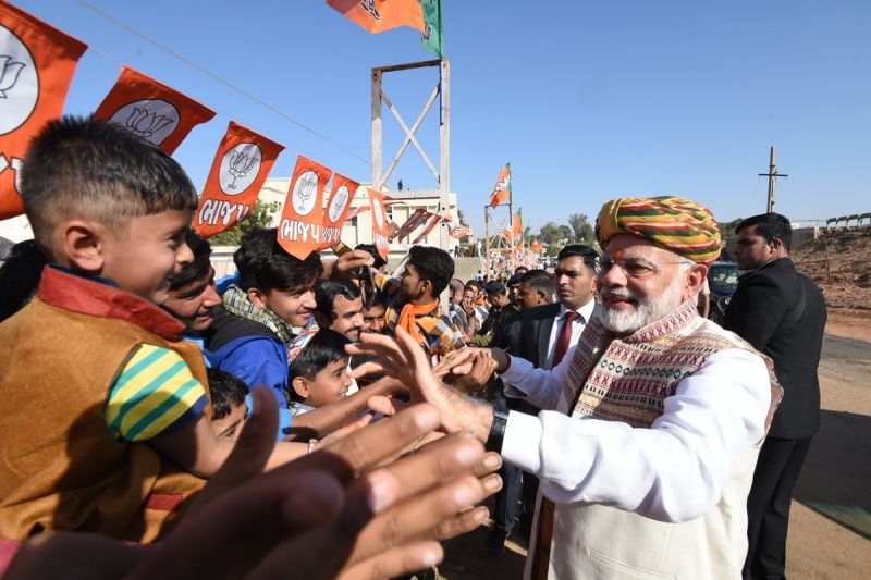 Gujarat polls: PM Modi arrives in Kutch, says Gujarat is my heart and mother