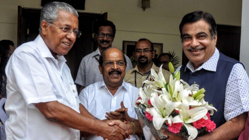 Kerala: Union Minister Nitin Gadkari inaugurated seven projects worth 50,000 crores