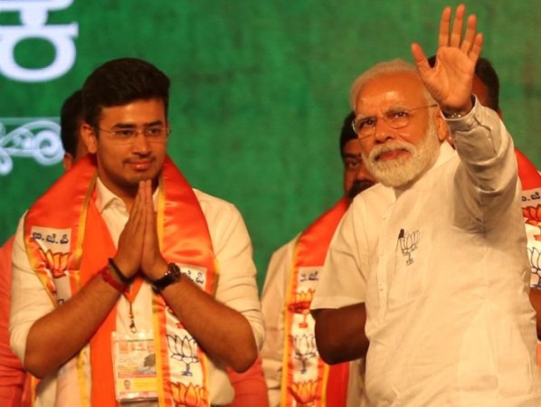 Will work hard to conquer the unconquered, says BJYM chief Tejasvi Surya