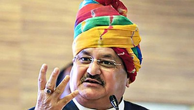 J P Nadda to hold meeting with Rajasthan BJP leaders on Friday