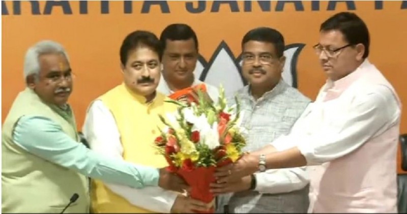 Uttarakhand Congress MLA Rajkumar joins BJP ahead of Assembly elections