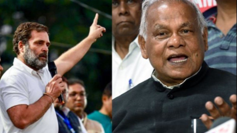 “No Patriot Will Do This,” Says Jitan Ram Manjhi on Rahul Gandhi’s Controversial Statements