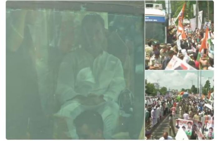 Rahul Gandhi arrives in Bhopal: Congress Sankalp Yatra kickstarts in  the poll-bound MP