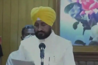 Charanjit Singh Channi Sworn In As New Punjab  Chief Minister