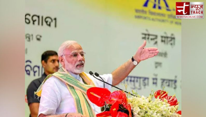 PM Modi inaugurates Jharsuguda airpot in Odisha