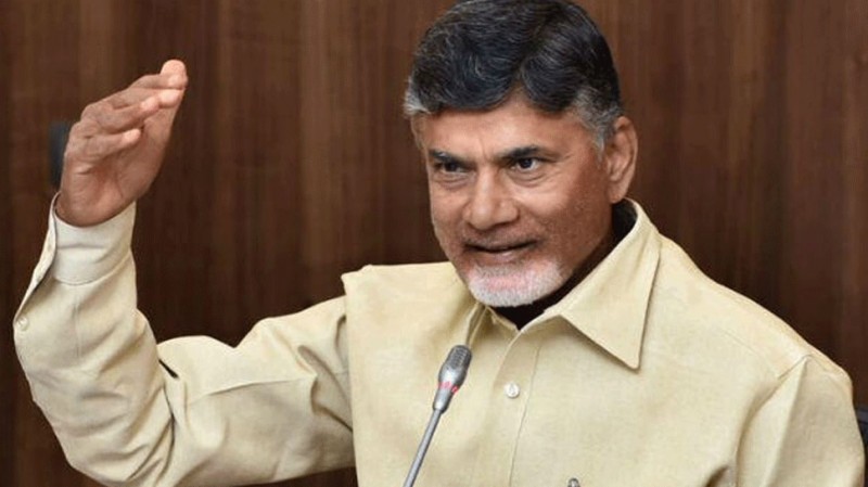 Crops of over 3 lakh acres destroyed: Chandrababu Naidu