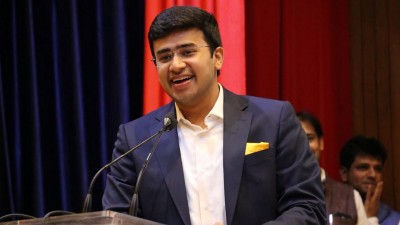 Opposition in Bengaluru lashes out at BJP MP Tejaswi Surya