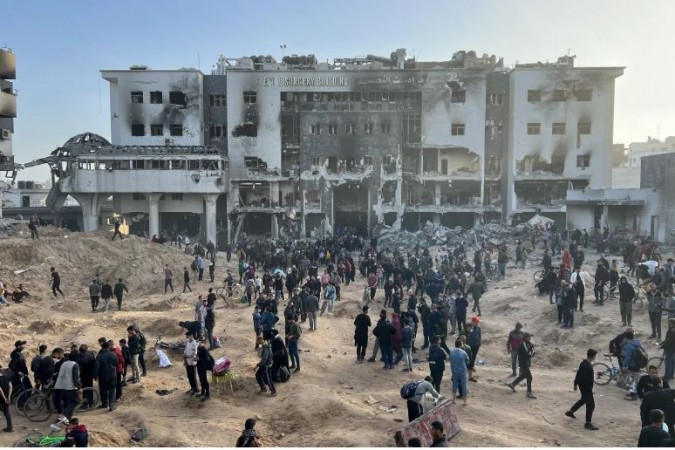 Al-Shifa Hospital.Gaza Left Devastated After Israeli Withdrawal, See in Pics
