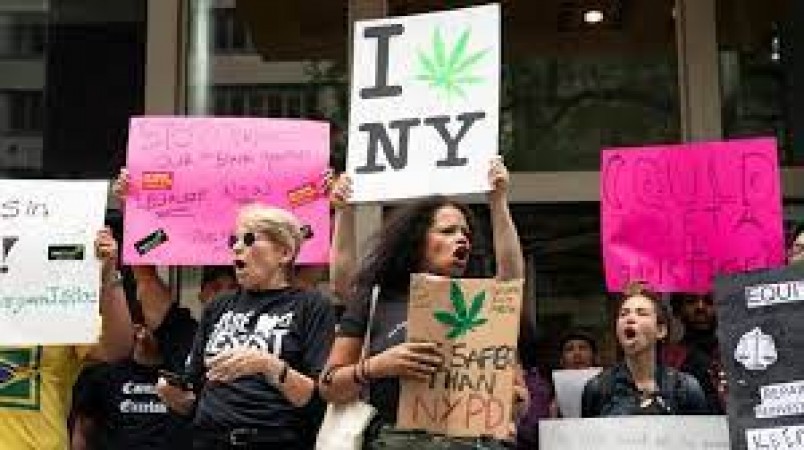 Drug Marijuana use and posses now legalize in New York city