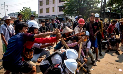 Protests go on Despite Myanmar's Crackdown On Demonstrators, 5 dead