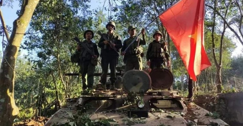 Myanmar's opposition group claims drone strikes in capital, military denies success