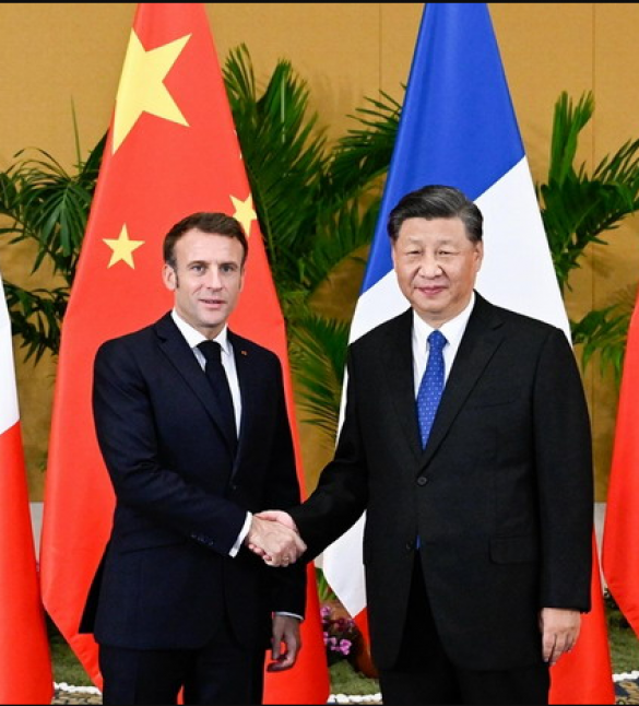 Macron claims that regarding Taiwan, Europe must not 