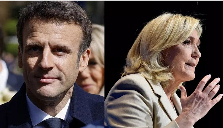 France's presidential Poll: Macron and Marie Le Pen set for a rematch in the second round