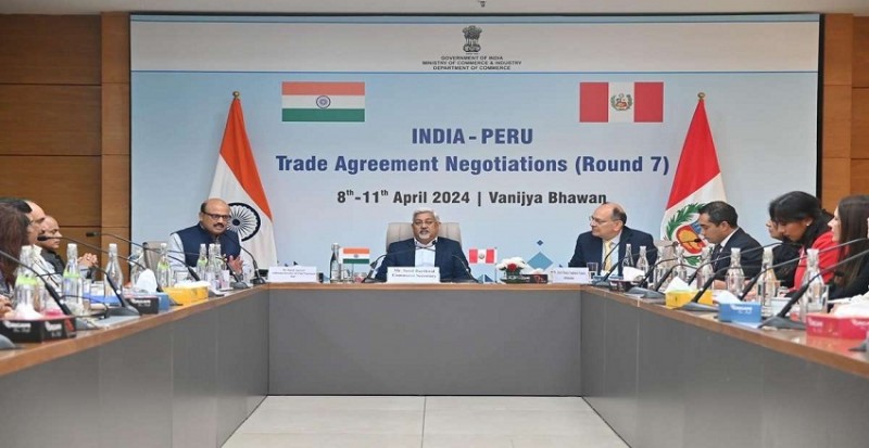 India and Peru Conclude 7th Round of Free Trade Agreement Talks