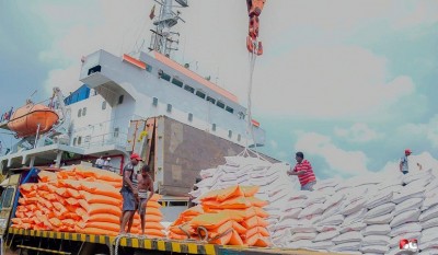 Prior to the national New Year, India sends 11,000 MT of rice to Sri Lanka