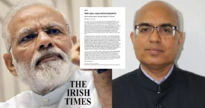 Indian Ambassador in Ireland Faces Backlash for Supporting Modi Regime