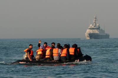 In 2023 more than 5,000 migrants entered the UK via the English Channel