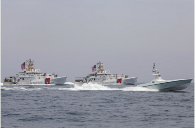 US Navy launches first drone through Hormuz Strait