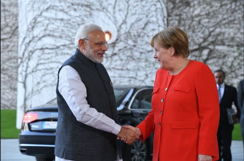 PM Modi holds “wonderful meeting” with German Chancellor Angela Merkel