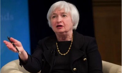 Yellen calls for ‘whole-of-economy’ approach to tackle the  risk of climate change