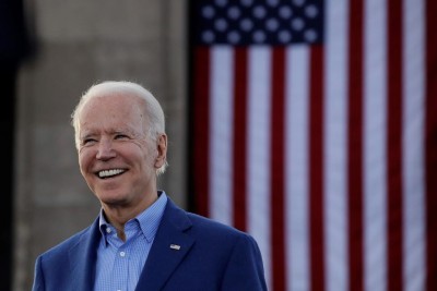 Joe Biden vows out  his vision for a greener economy to halve emissions by 2030