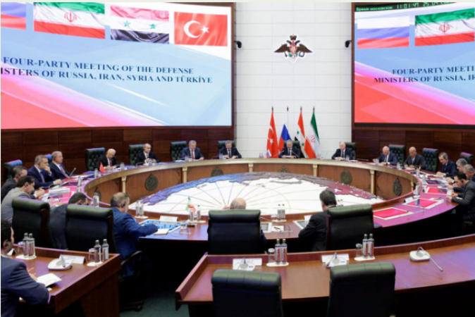 Defence ministers from Russia, Turkey, Syria, and Iran meet in Moscow