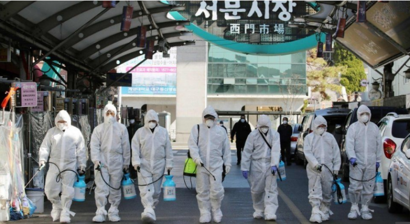 दक्षिण कोरिया में एक बार फिर बढ़ा कोरोना का संकट