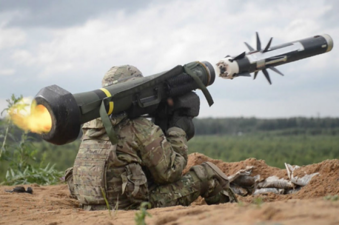 US will send Ukraine's forces 550 million dollars' worth of weapons and ammunition