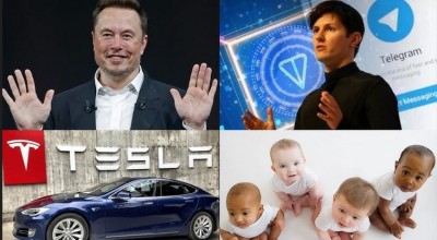 Elon Musk Dubs Telegram CEO Pavel Durov 'Genghis Khan' After Surprising Claim of Over 100 Biological Kids
