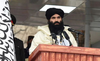 Afghanistan moved 'comfortably' Taliban interior minister Haqqani on 1-year pull-out of US troops