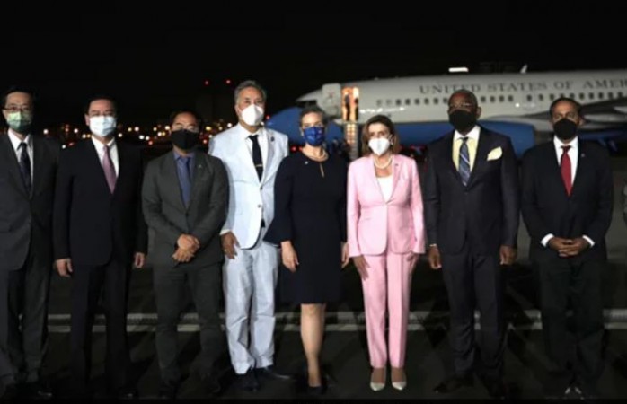 Nancy Pelosi Taiwan Visit Updates: 21 military planes entered its air defence zone