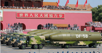 China launches Dongfeng missiles Near Taiwan