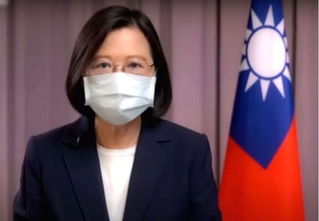 ताइवान के  राष्ट्रपति  त्साई ने चीन के लाइव-फायर ड्रिल को 'गैर जिम्मेदाराना कृत्य' कहा