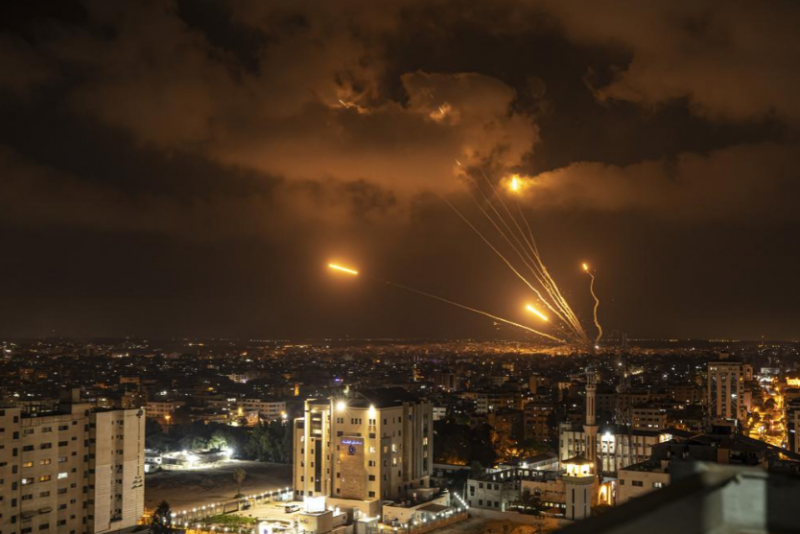 Gaza militants launched attacks after the deadly strikes by Israel