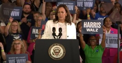 Kamala Harris Urges Protesters to Quiet Down to Prevent a Trump Victory