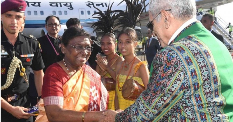 President Murmu Makes Historic Visit to Timor-Leste, Strengthening Bilateral Relations