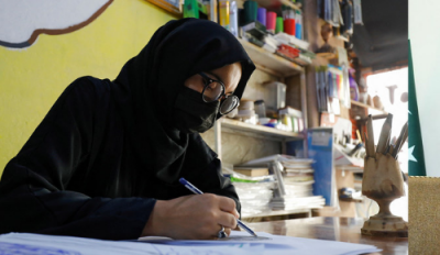 Healing through Art: Afghan Women Find Solace in Art Therapy for Mental Health Struggles