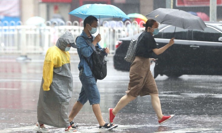 चीन के राष्ट्रीय मौसम विज्ञान केंद्र ने जारी किया येलो अलर्ट