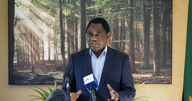 Zambia's opposition leader Hichilema wins election after capturing more than 2.8 million votes
