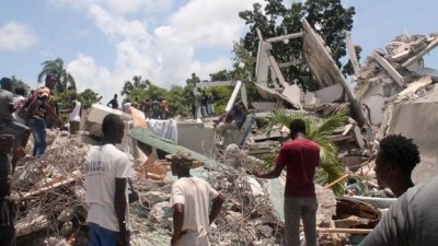More than 1,200 dead in Haiti earthquake as global support pours in