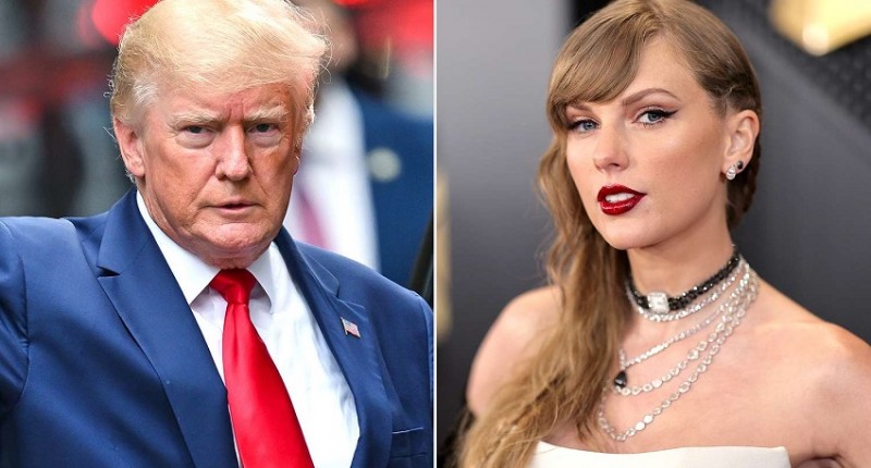 Trump Shares AI-Generated Images Falsely Claiming Taylor Swift's Support