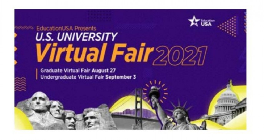 US University: The virtual fairs of the US University 2021 will be held on Aug 27 and Sept 3