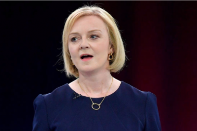 Liz Truss downplays talk of a recession and claims her country can produce the next Google or Facebook