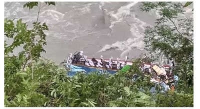 BREAKING! Indian Passenger Bus Plunges into River in Nepal; Rescue Operations Underway