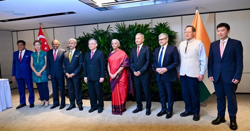 India-Singapore Ministerial Roundtable Kicks Off in Singapore