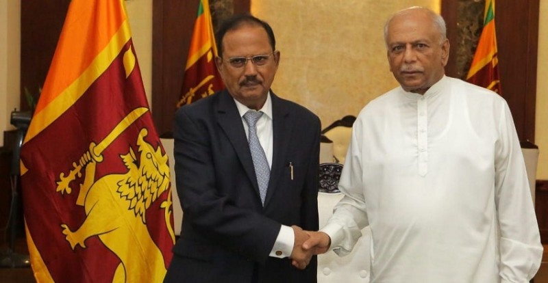 Indian NSA Ajit Doval Visits Sri Lanka, Explores Enhanced Economic Cooperation