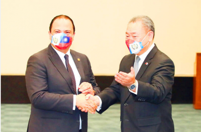 FM promises Tsai Ing-wen that Guatemala will 