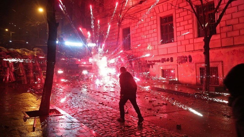 Tensions Escalate in Georgia as Protests Against EU Talks Freeze Continue for Fourth Night